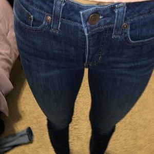 Lauren Conrad dark wash skinny jean